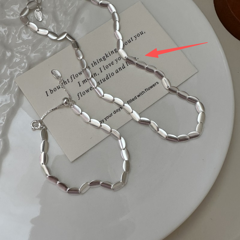 Womens Fashionable Retro Minimalist Matte Bracelet