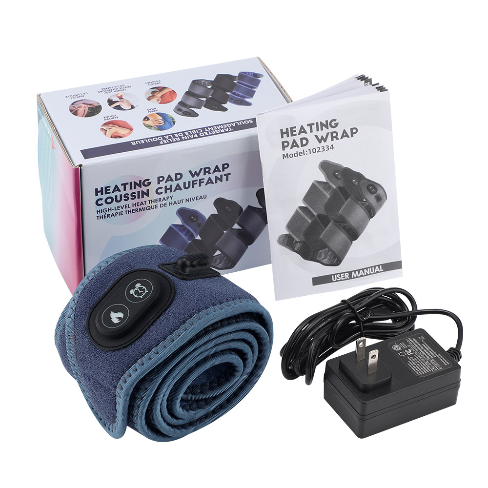 Heated, Timed Wrist And Elbow Wraps With Electrical Heating For Warmth In Winter