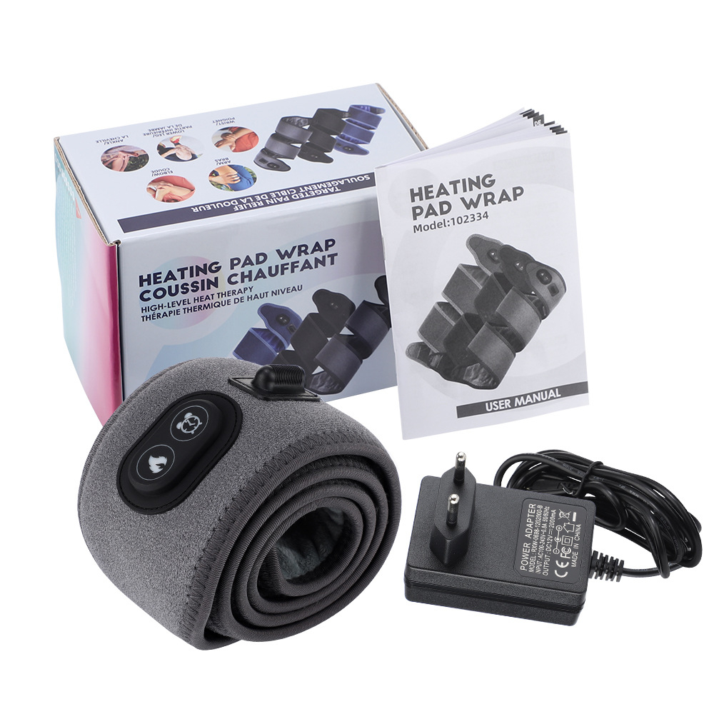 Heated, Timed Wrist And Elbow Wraps With Electrical Heating For Warmth In Winter