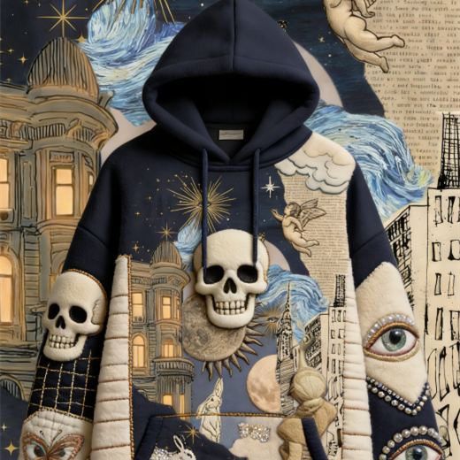 The Lady's Quirky Personality-themed Pullover Jacket