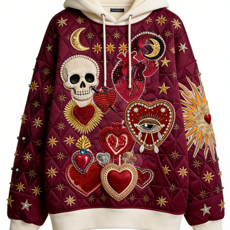 The Lady's Quirky Personality-themed Pullover Jacket