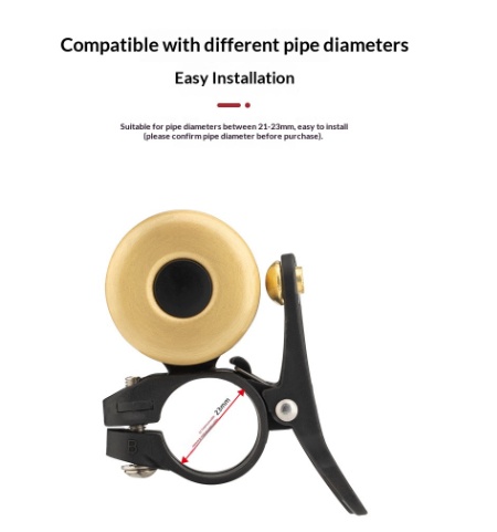 Bicycle For Mountain Bikes And Road Bikesloud Retro-style Bell For Cycling Accessories