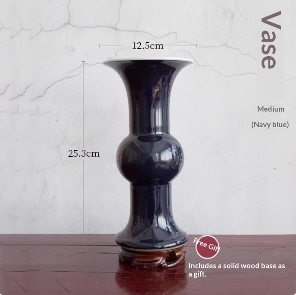 Ceramic Red Flower Vase For Floral Arrangementsdecorative Clean-lined Beauty Perfect For Ikebana And Flower Arranging