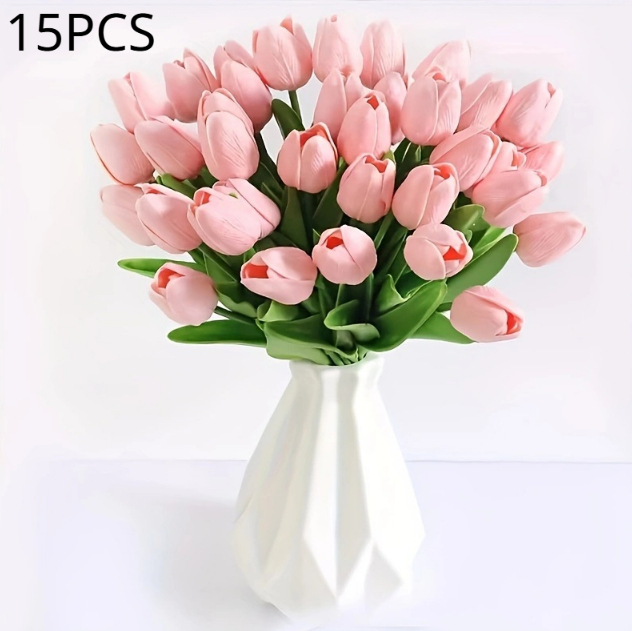 Home-style Hotel Wedding Photography Props Artificial Tulips