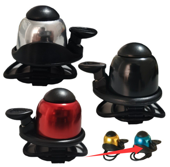 Compact Bell Universal Rubber-band Bicycle Bell