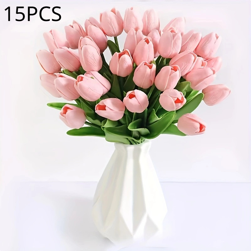 Home-style Hotel Wedding Photography Props Artificial Tulips