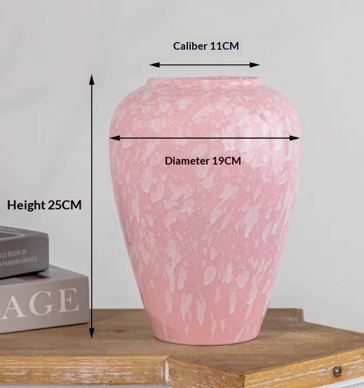 New Chinese-style Ceramic Vase Ornament