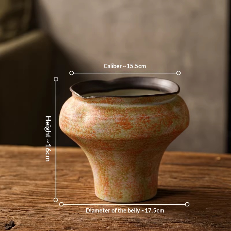 Retro Ceramic Home Phalaenopsis Flower Pot Set From Jingdezhen