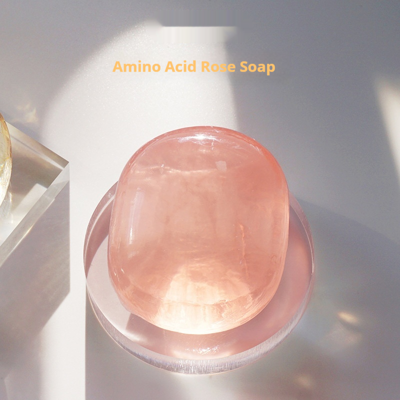 Amino Acid Gold Foil Rose Handmade Soap For Face And Body Wash