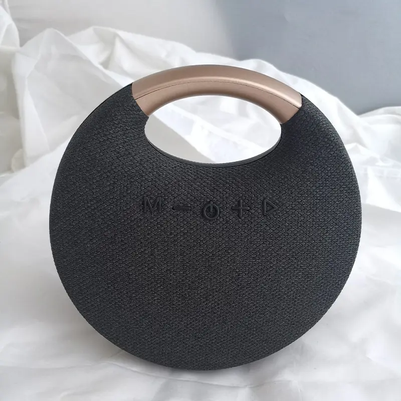 Gift Bluetooth Mini Fabric Portable Outdoor Wireless Subwoofer Desktop Home Speaker