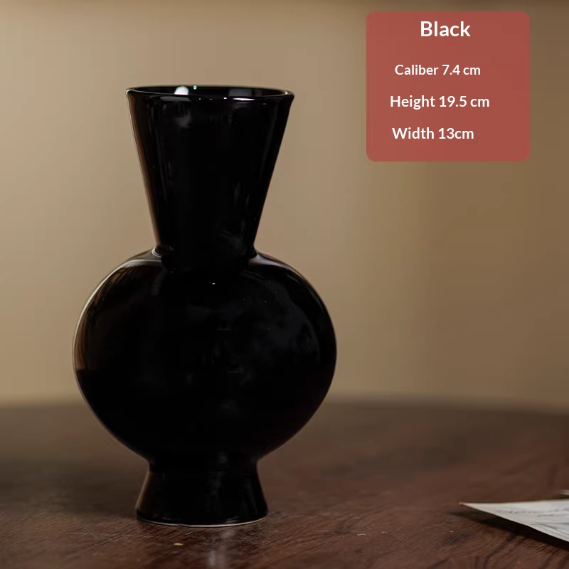 Chinese-style Light Luxury Spherical Flower Arrangement Artist Home Decoration Flower Vase