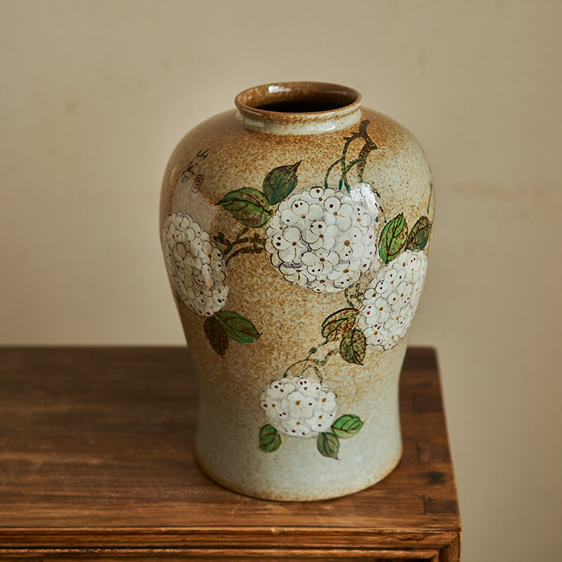Hydroponic Vase Ornament For The Living Room Jingdezhen Ceramic Flower Arrangement