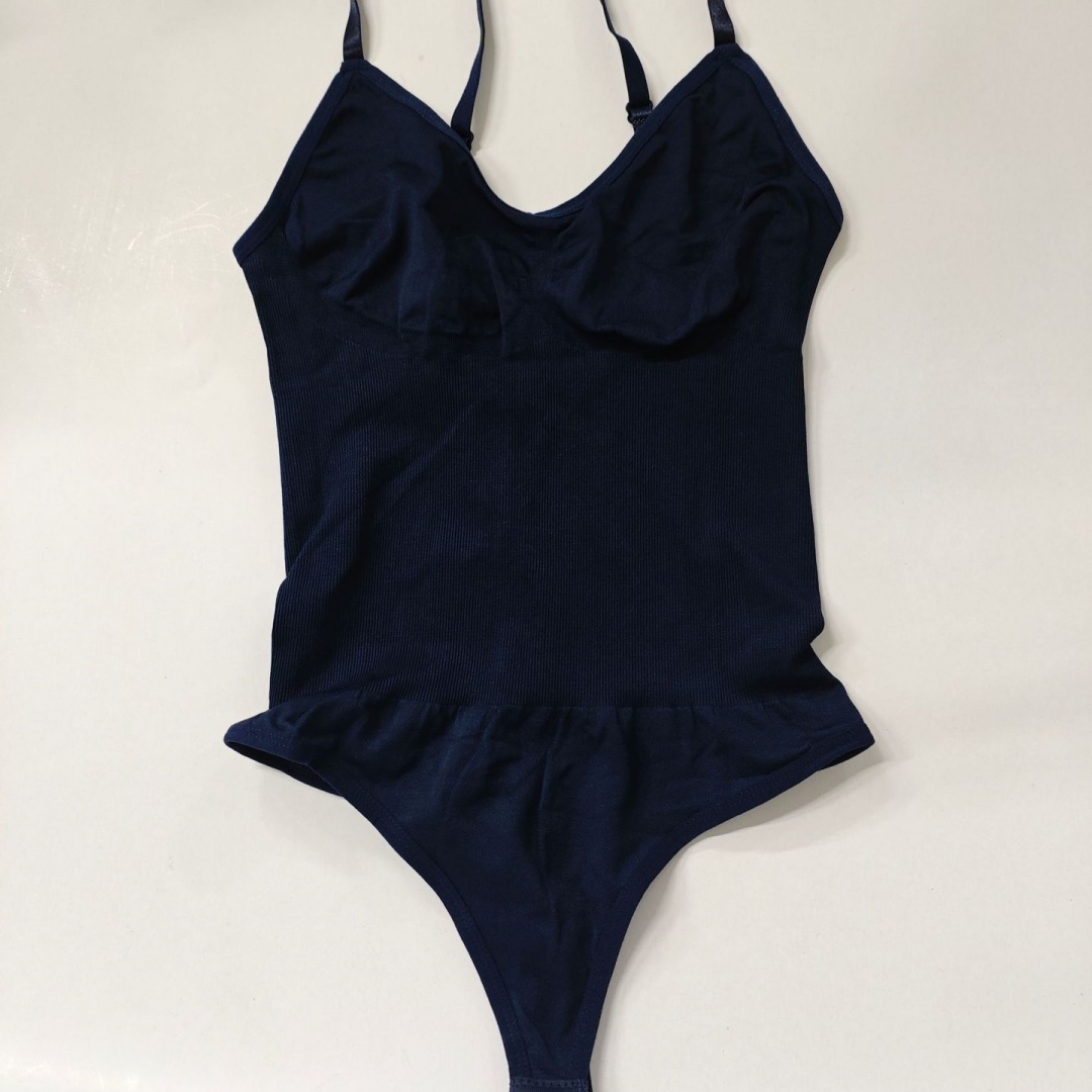 Seamless Body Shaping Jumpsuit With Abdominal Compression And Hip Lifting, Large Size