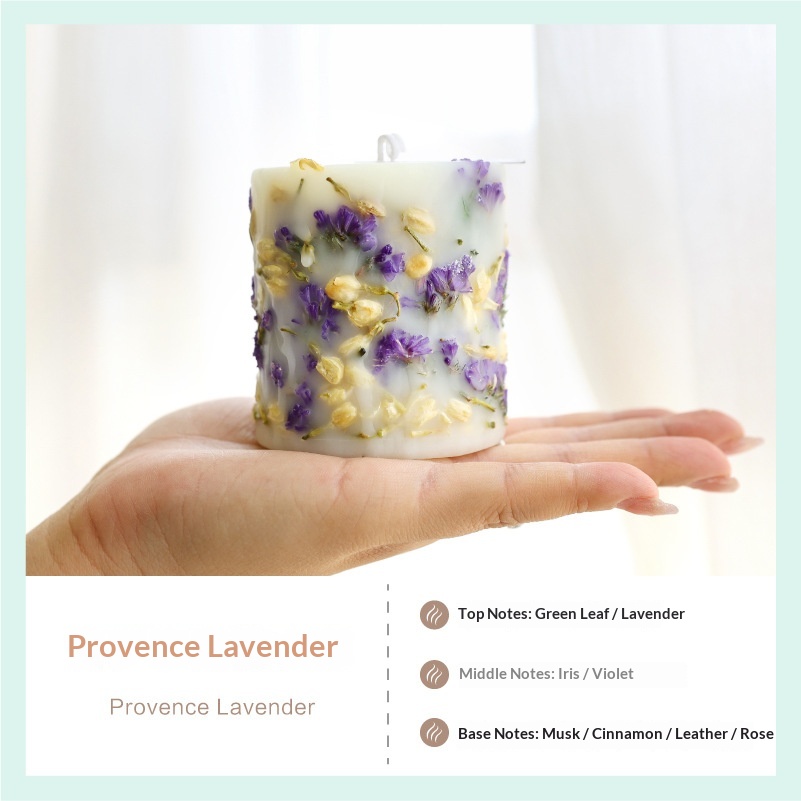 Ornament Romantic Fragrance Essential Oil Aromatherapy Candle