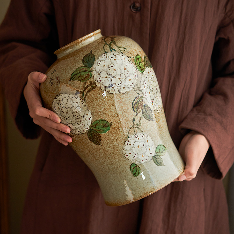 Hydroponic Vase Ornament For The Living Room Jingdezhen Ceramic Flower Arrangement