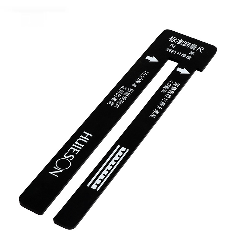 Standard Ruler For Measuring Table Tennis Net Height And Dimensions
