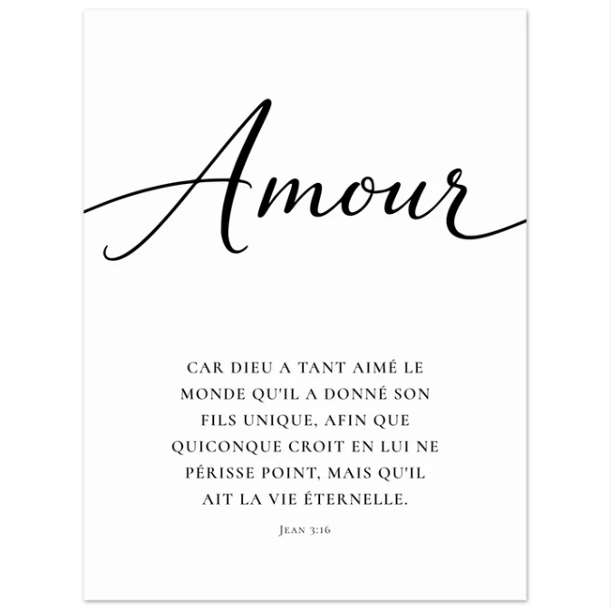 Christian Posters - Faith Hope Love Decorative Paintings