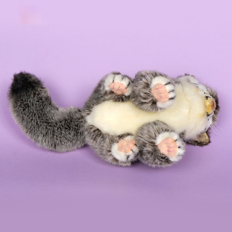 Super-realistic And Adorable Pallass Cat Plush Toy