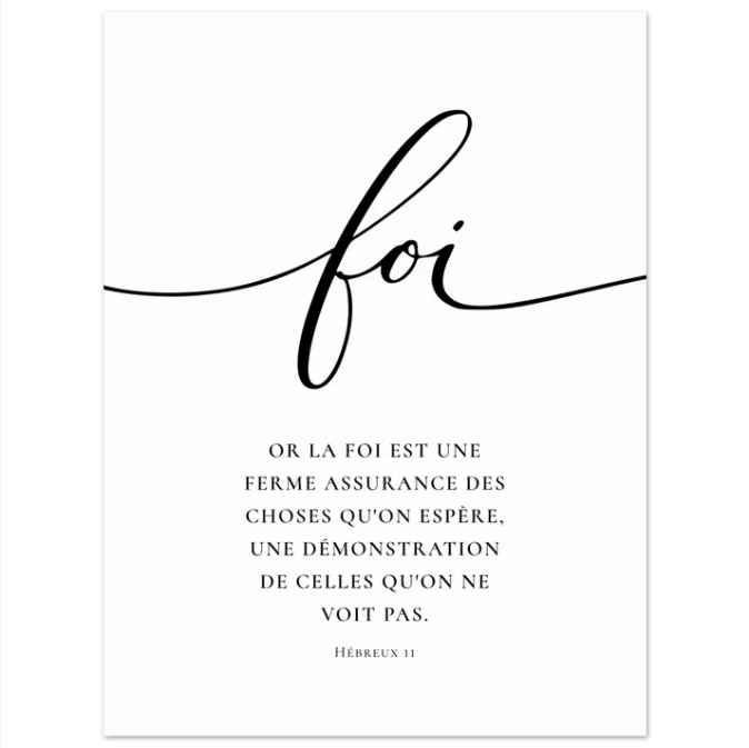 Christian Posters - Faith Hope Love Decorative Paintings