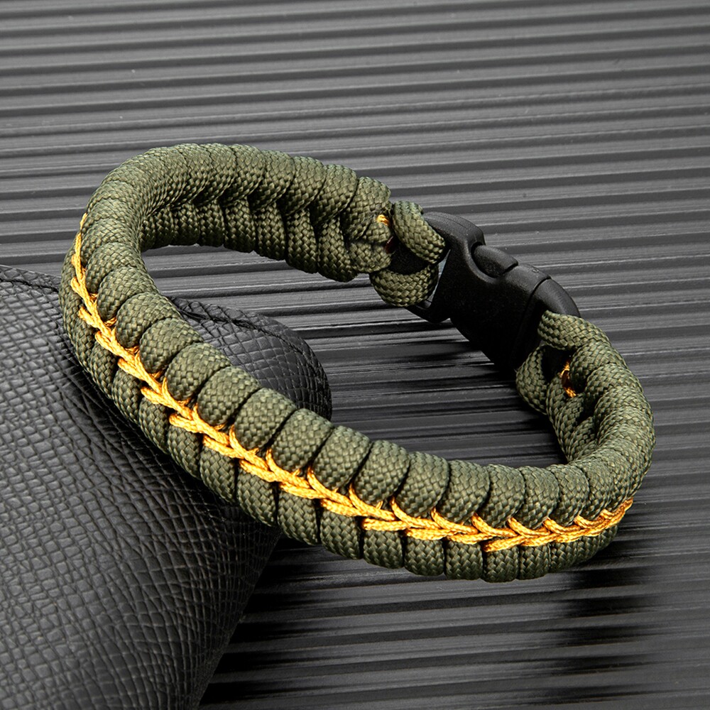 Handwoven Outdoor Climbing Sports Self-Discipline Bracelet