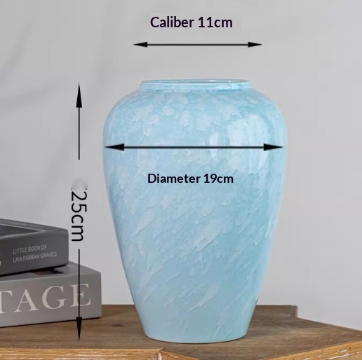 New Chinese-style Ceramic Vase Ornament