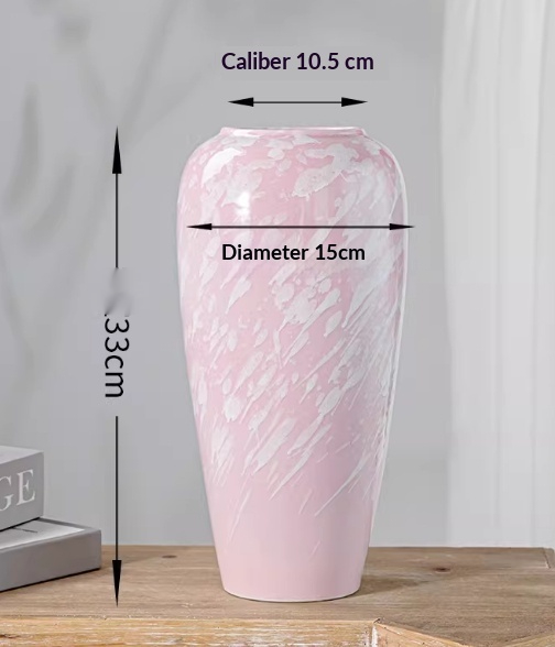 New Chinese-style Ceramic Vase Ornament