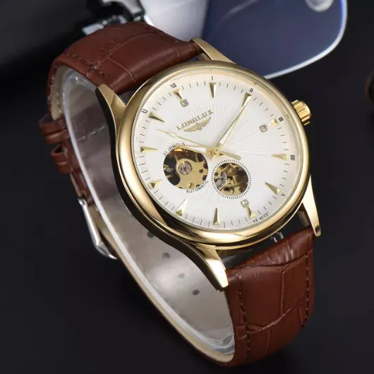Genuine Leather Waterproof Watch