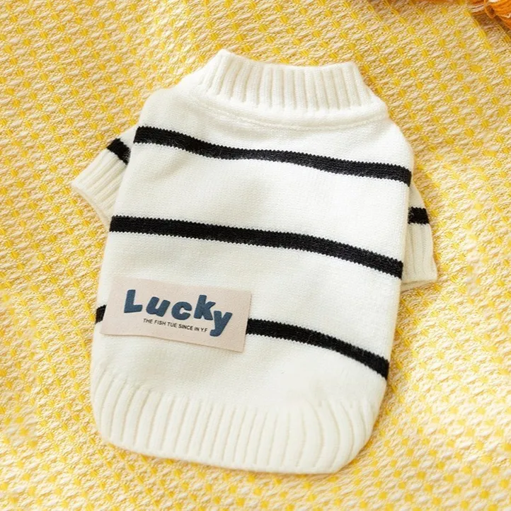 Ins Korean Warm Pet Knitted Sweater Autumn