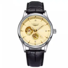 Polished Steel Case and Dial