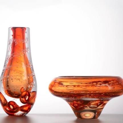 Luxury Minimalist High-end Glass Vase