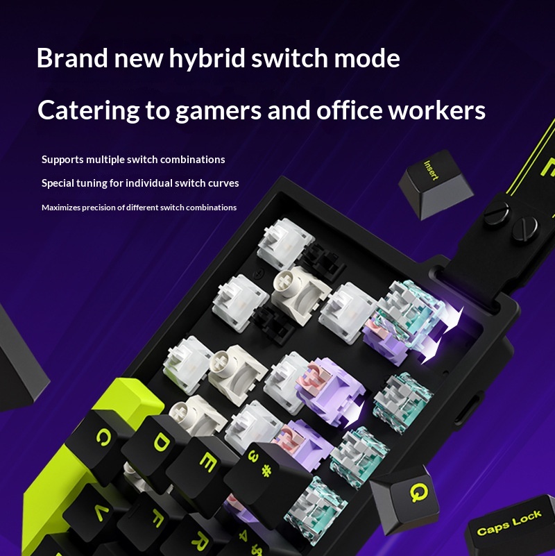 M68HE Professional Gaming Magnetic Axis Keyboard