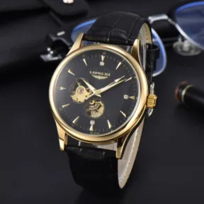 Waterproof Leather Mechanical Watch
