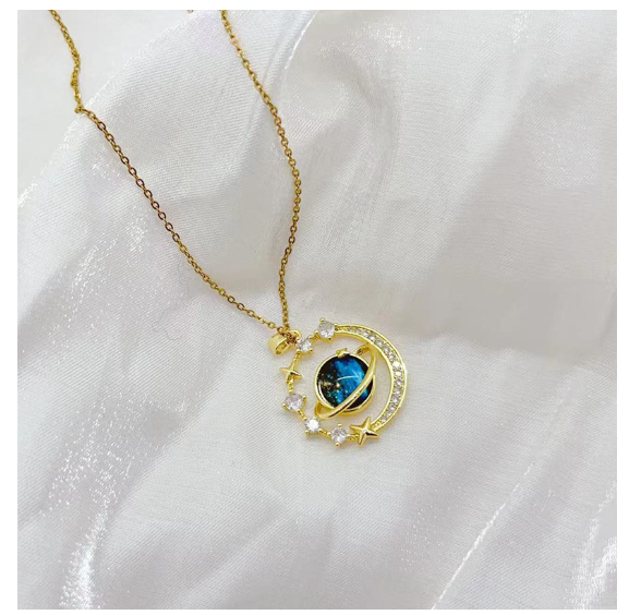 Luxury Elegant Micro-pave Zircon Necklace For Women