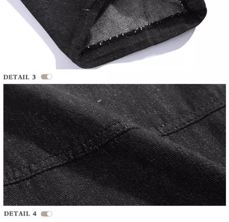 Hong Kong Streetwear Mid-Rise Straight-Leg Jeans S-3 XL 16