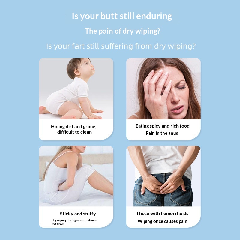 Portable Outdoor Mini Wet Toilet Paper