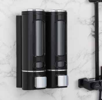 Wall-mounted Single Or Double Soap Dispenser For The Kitchen