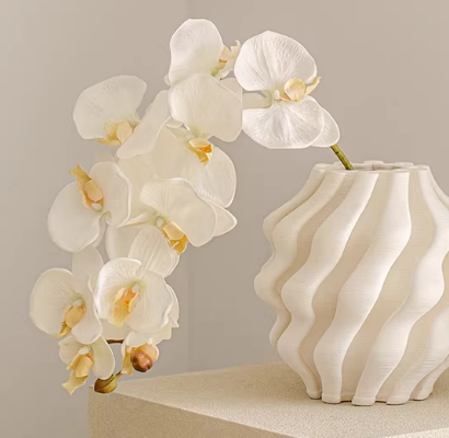 Pleated Ceramic Vase, picture 6 of 6