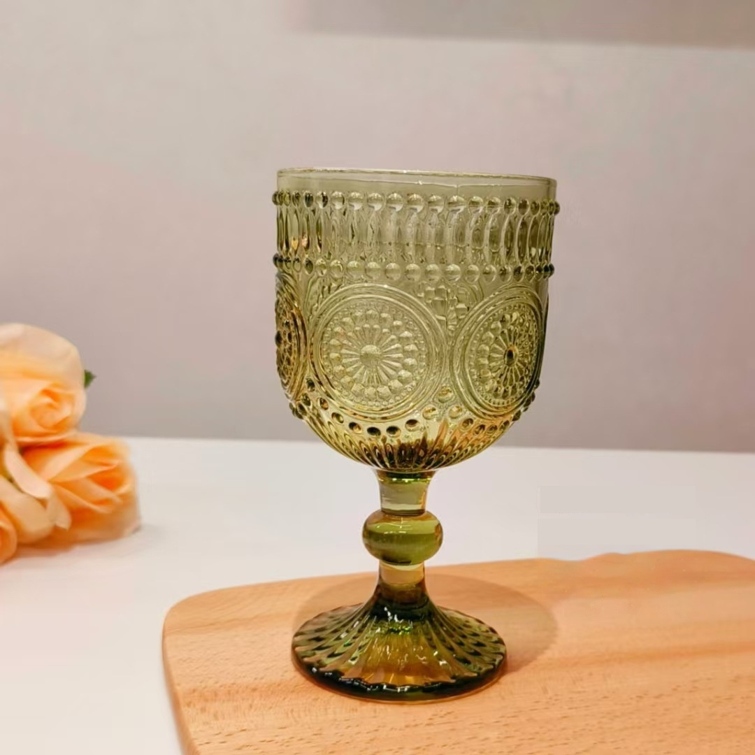 Thickened European-style Light-luxury Glass Champagne Flutes For Home Use