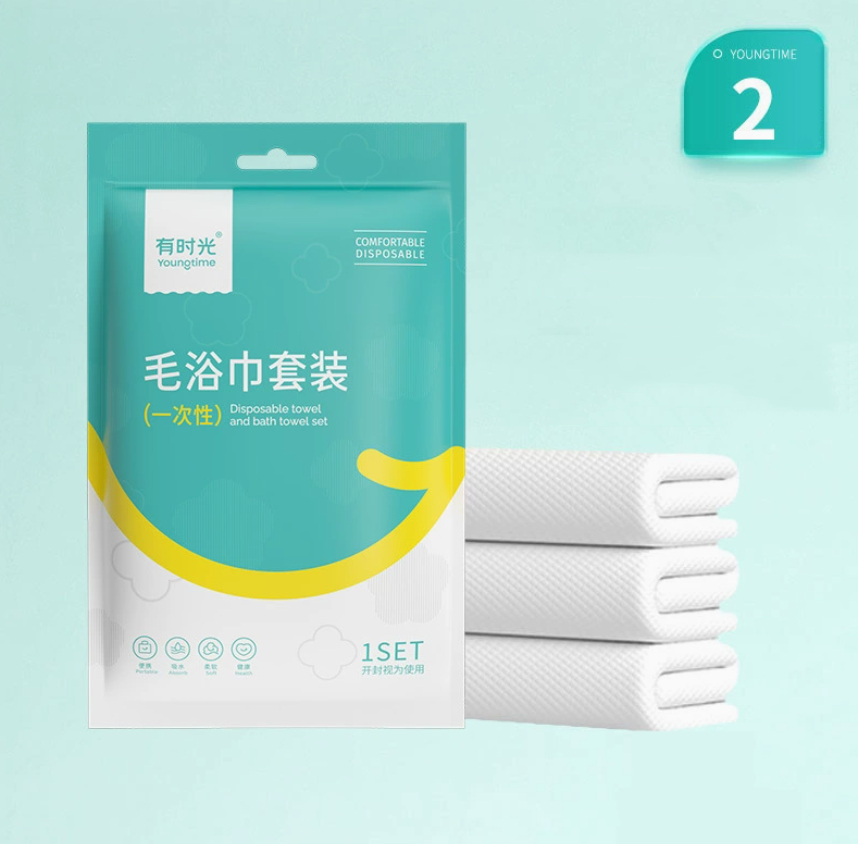Disposable Portable Highly Absorbent Bath Towel