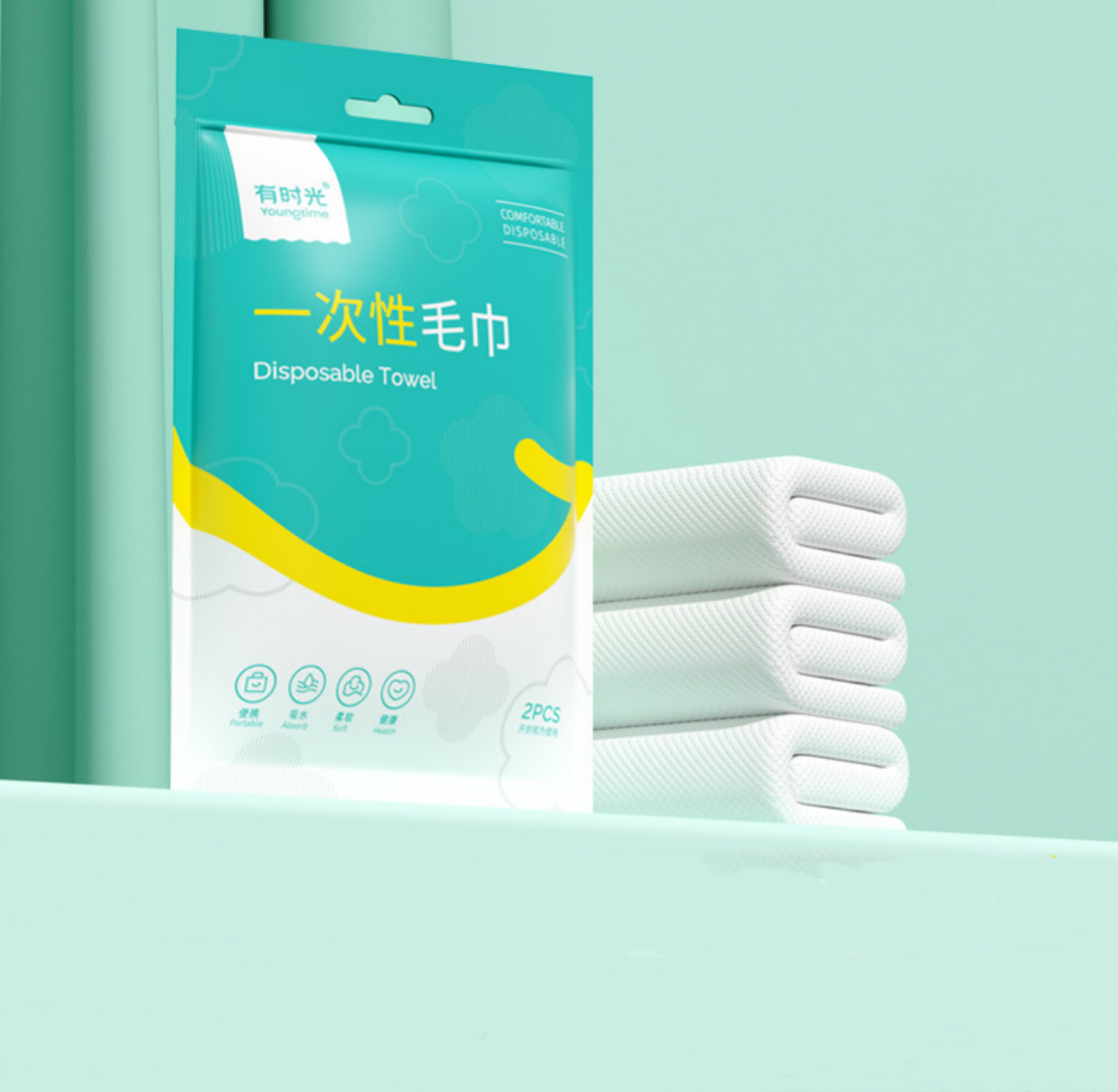 Disposable Portable Highly Absorbent Bath Towel