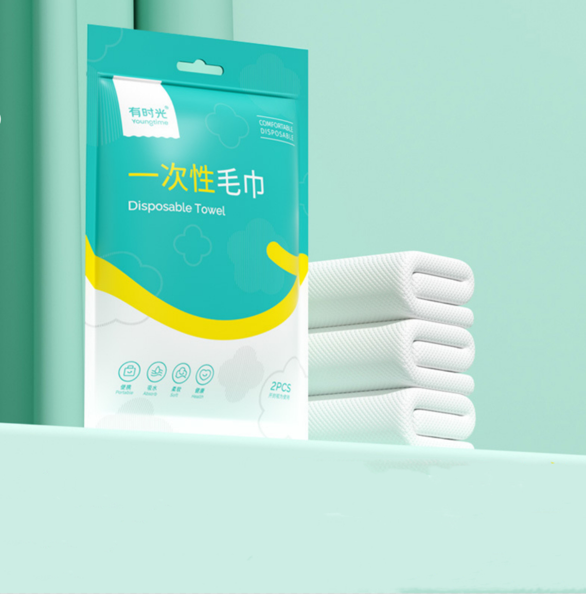 Disposable Portable Highly Absorbent Bath Towel