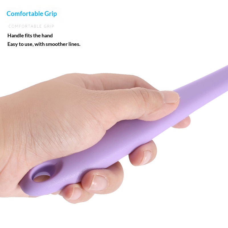 Kitchen Supplies Silicone Soup Spoon Heat-resistant Ladle For Cooking