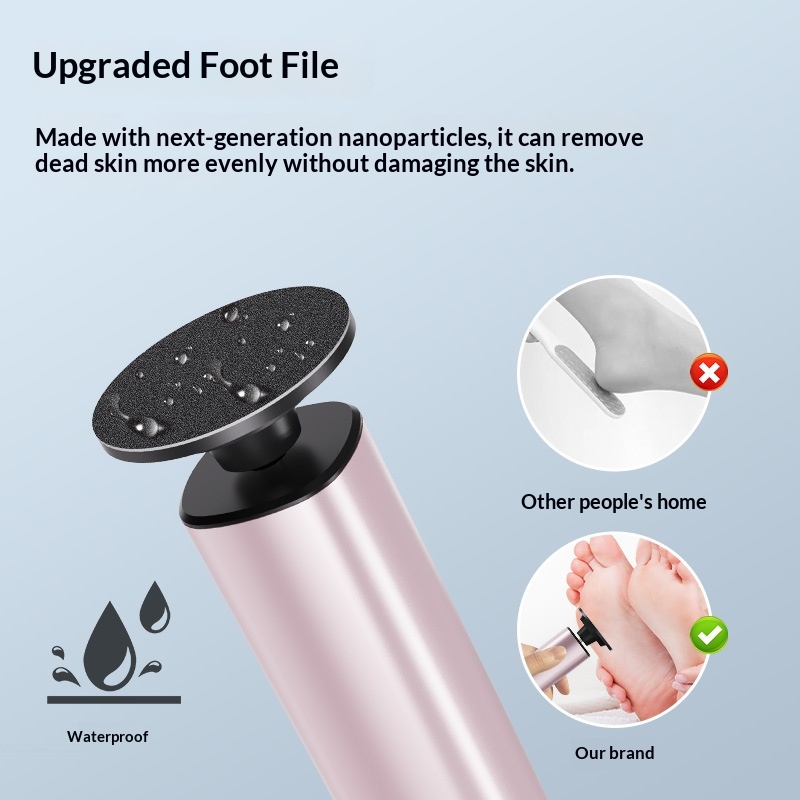 9-speed Foot File With Screen Display For Professional Foot Care