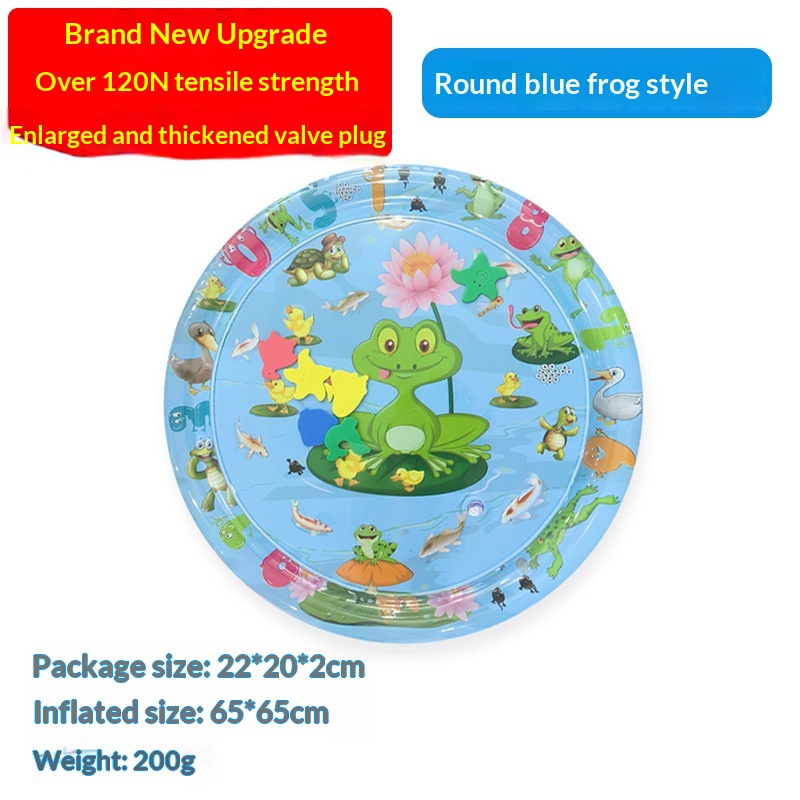 Extra Large Thick Ocean Fish Crawling Water Mat Toy Pet Cushion