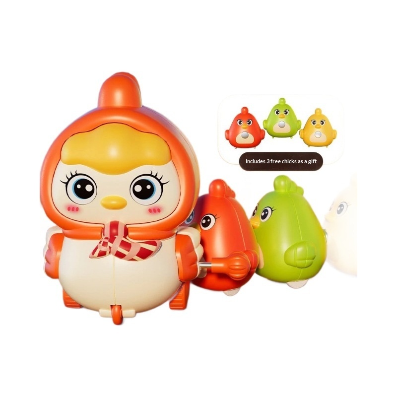 Wind-up Swaying Magnetically-attached Chick Toy