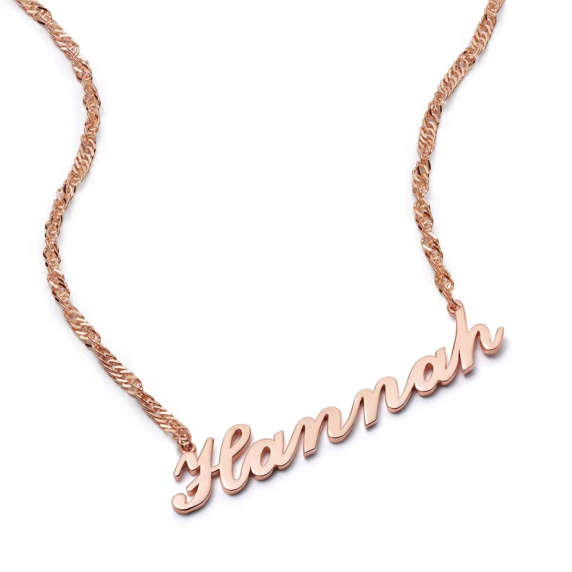 Stainless Steel Chain Pendant High-quality Fashionable Women's Brand Necklace