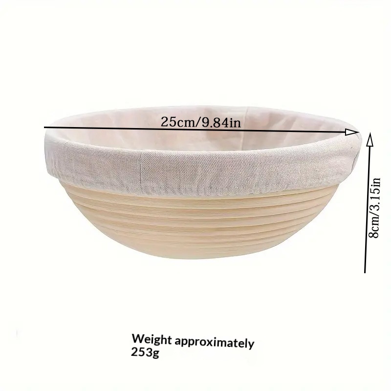 Wicker-style Fermentation Baskets For Baking