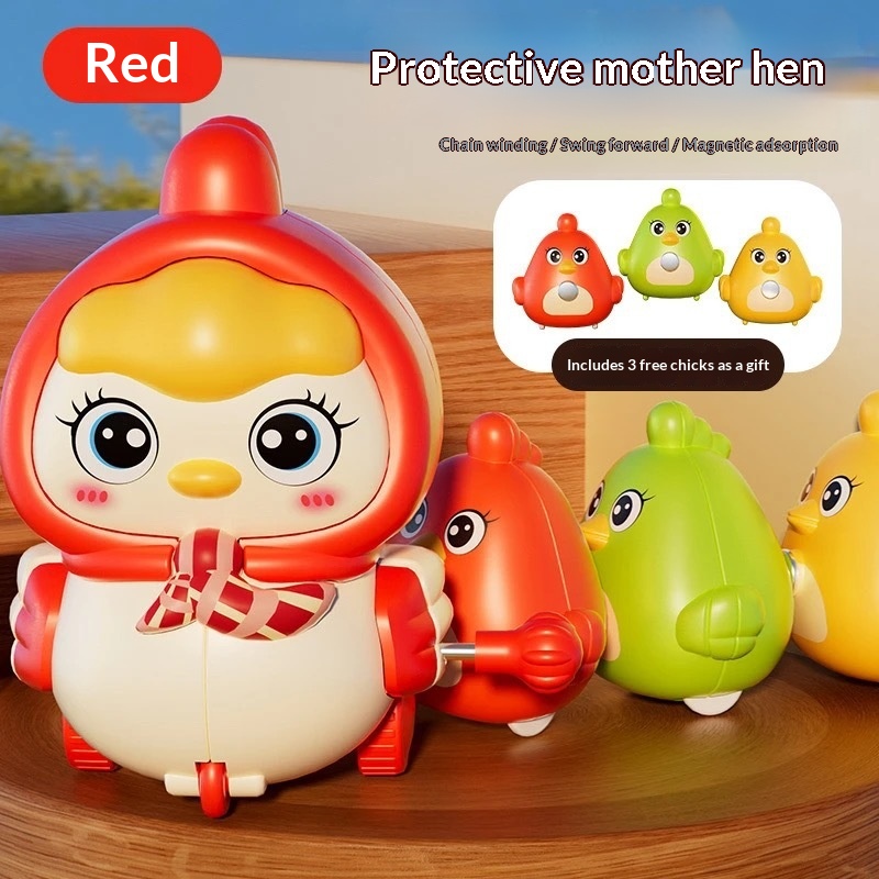 Wind-up Swaying Magnetically-attached Chick Toy