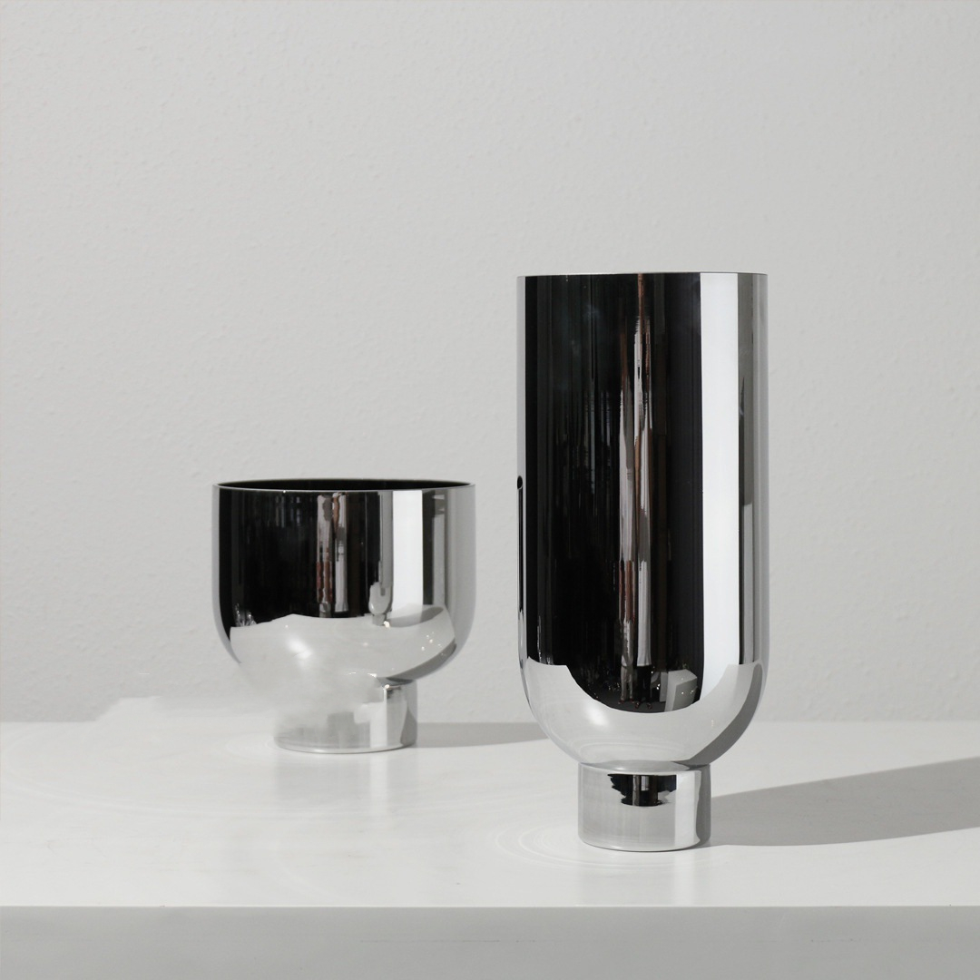 Minimalist Glass Vase, Two Styles