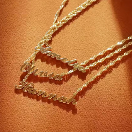 Stainless Steel Chain Pendant High-quality Fashionable Women's Brand Necklace